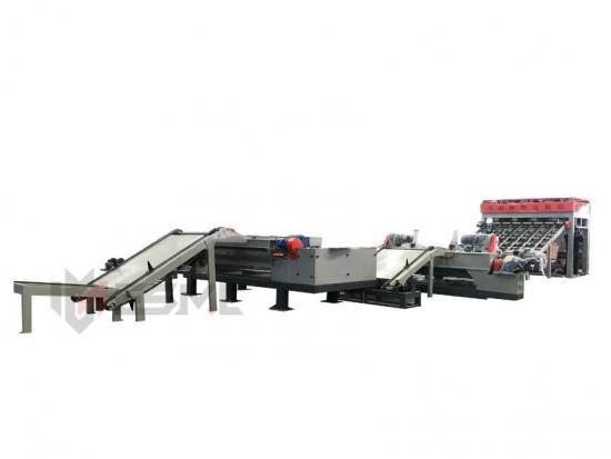Auto Spindle less wood veneer peeling line