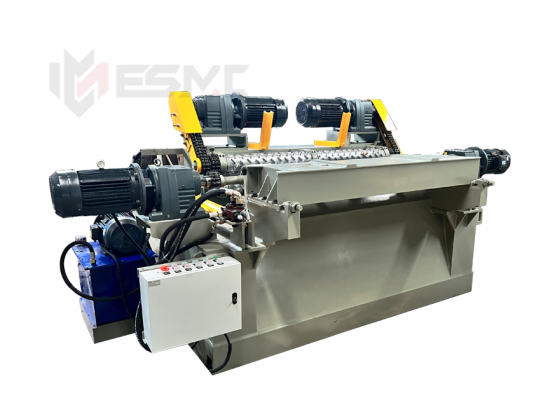 5 ft spindle less heavy duty log debarker and rounder